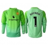 Camisa de Futebol Manchester United Altay Bayindir #1 Goleiro Equipamento Alternativo 2025-26 Manga Comprida